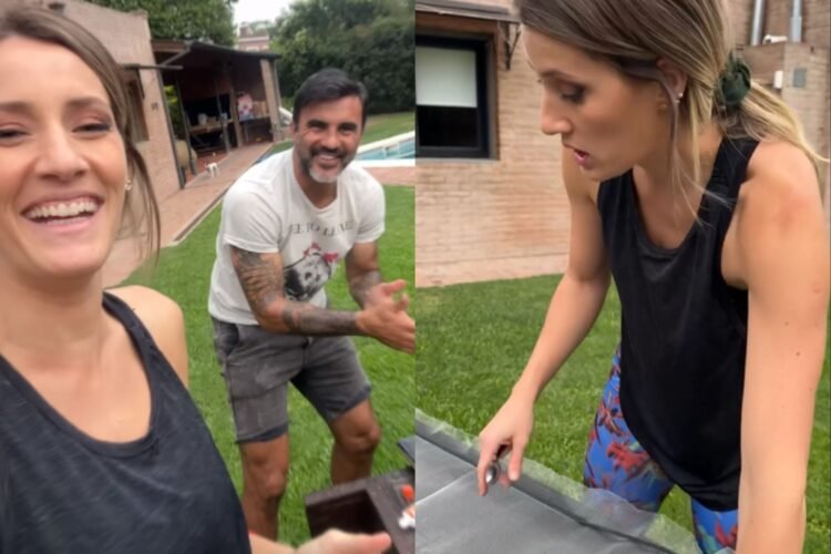 Mica Viciconte y Fabián Cubero comparten los impresionantes avances en su nueva casa y sus ingeniosos trucos para realizar arreglos