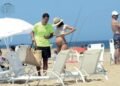 Isabel Macedo disfruta de sus vacaciones en las playas de Punta del Este