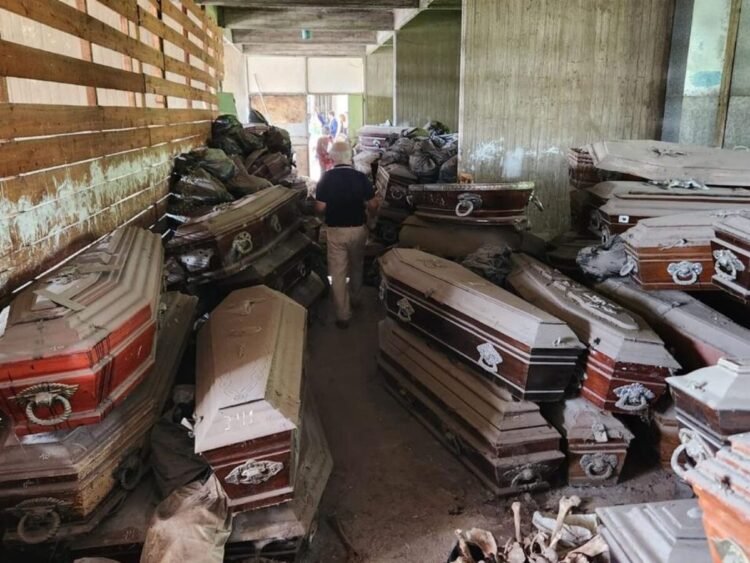 Encuentran más cadáveres en el cementerio municipal de La Plata y se extiende la denuncia