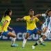 Partido de cuartos de final de la Copa de Oro de fútbol femenino: Cómo ver en vivo y online el partido entre Argentina y Brasil.