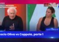 Rocío Oliva confronta a Guillermo Coppola en un tenso momento en directo.