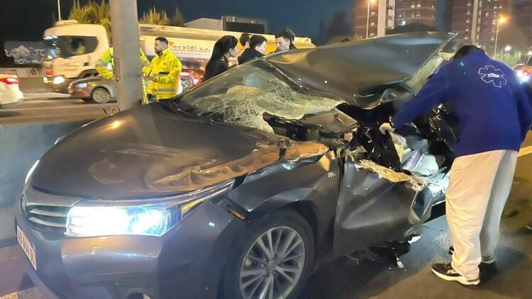 Impactante accidente en la Panamericana.