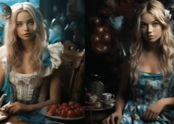 La versión realista de Alicia en el País de las Maravillas, según la inteligencia artificial