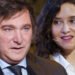 Díaz Ayuso anuncia distinción a Milei en España y responsabiliza a Sánchez de desatar “una guerra”