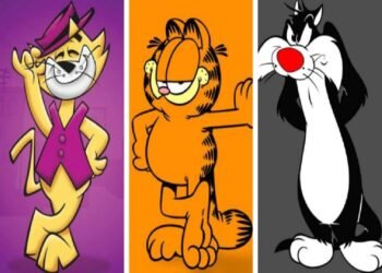 Los diez gatos de dibujos animados más reconocidos en la historia.