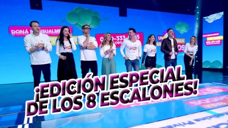 Rolando Barbano se consagra campeón en una edición especial de Los 8 Escalones.