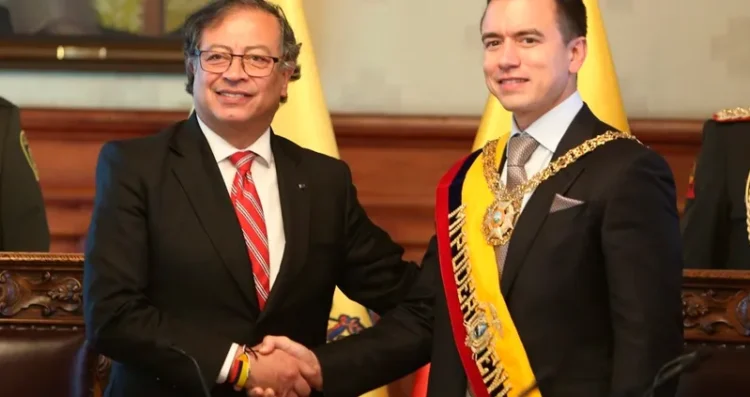 Propuesta del presidente de Ecuador para arreglar la crisis energética y busca apoyo de Petro